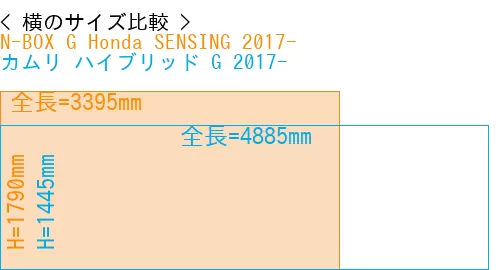 #N-BOX G Honda SENSING 2017- + カムリ ハイブリッド G 2017-